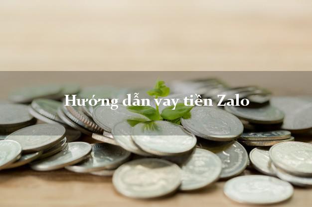 Hướng dẫn vay tiền Zalo trong ngày